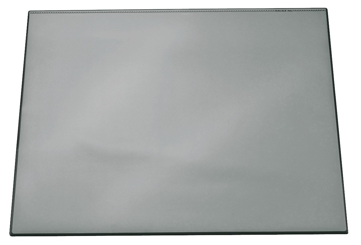 Sous-main avec Rabat Transparent Format Bureau 65 x 52 cm Gris