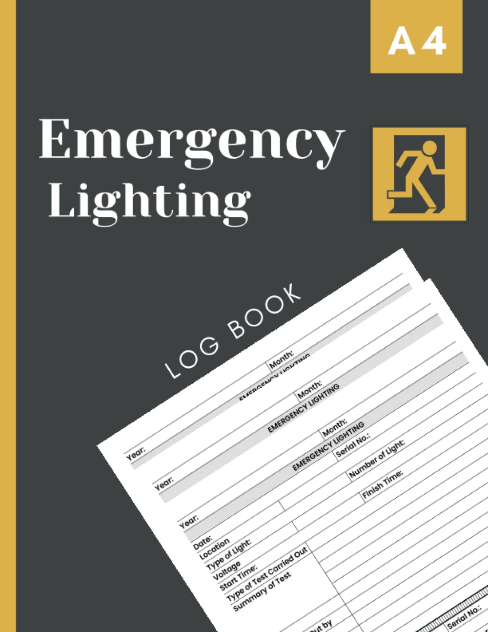 Buy Emergency Lighting Log Book A4 Emergency lighting Testing System