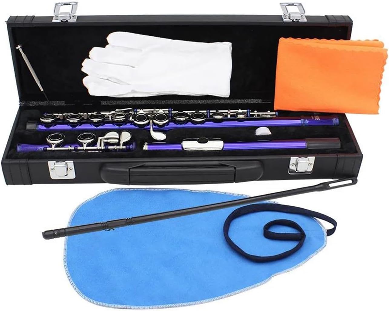 フルート楽器 Cトーンフルート 16キー クローズドホール シルバー