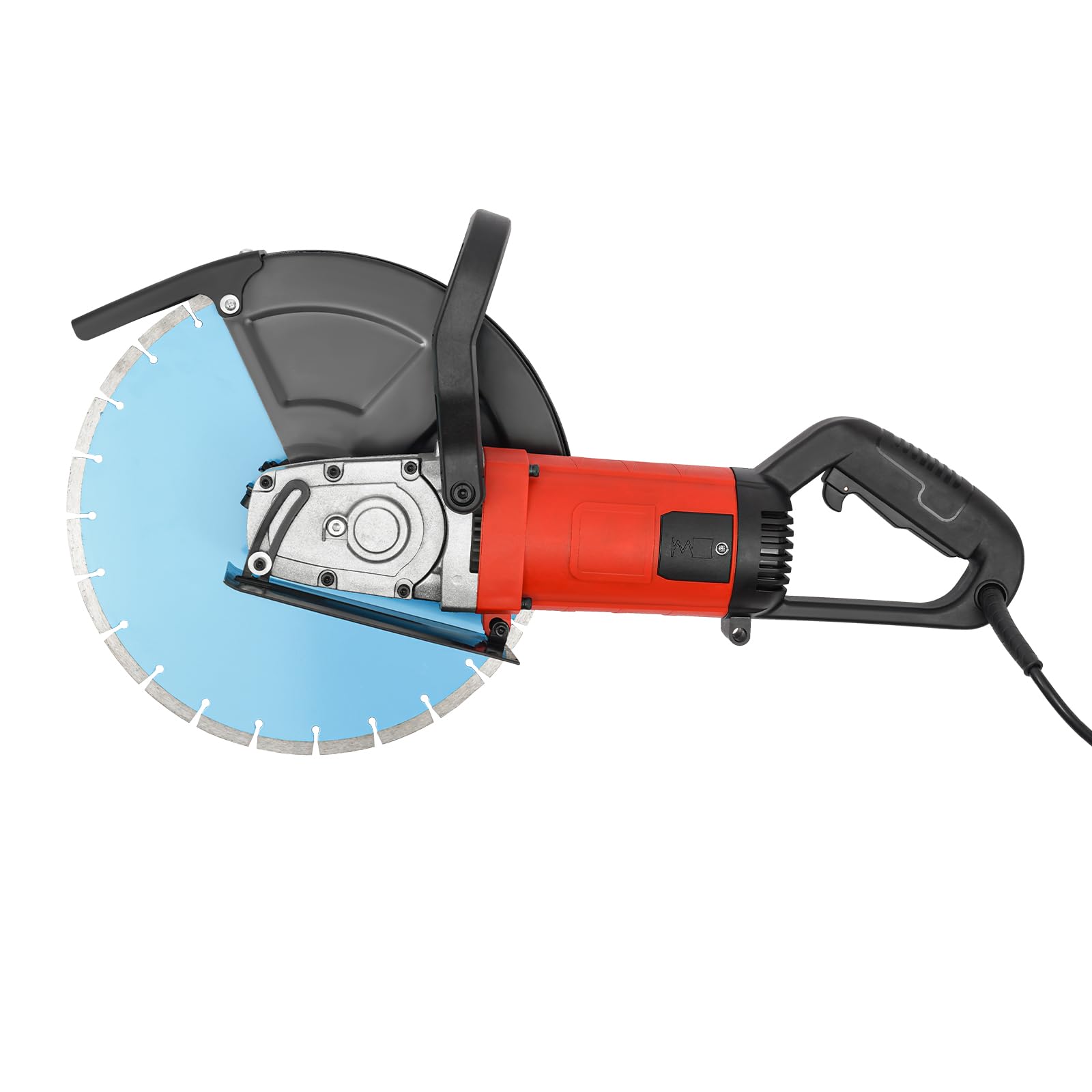 Sierra eléctrica para hormigón 3500 W, Ranuradora de pared 3800RPM, Profundidad de corte 85-140mm, con hoja de sierra de 350 mm