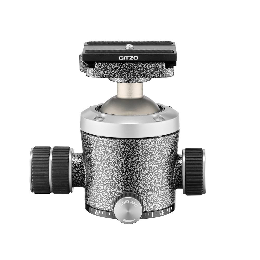 Gitzo Testa a Sfera Centrale Serie 4, per Treppiede Fotocamera DSLR e Reflex, Testa Fotografica con Blocco a Vite, Compatibile con Treppiedi Systematic, per Fotografia Professionale, Portata 30 kg