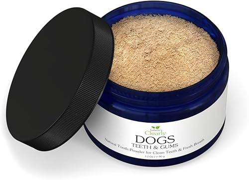 Isabella's Clearly Dientes y encías para perros, pasta de dientes natural en polvo refresca el aliento, combate la placa, reduce el sarro Sabrosa