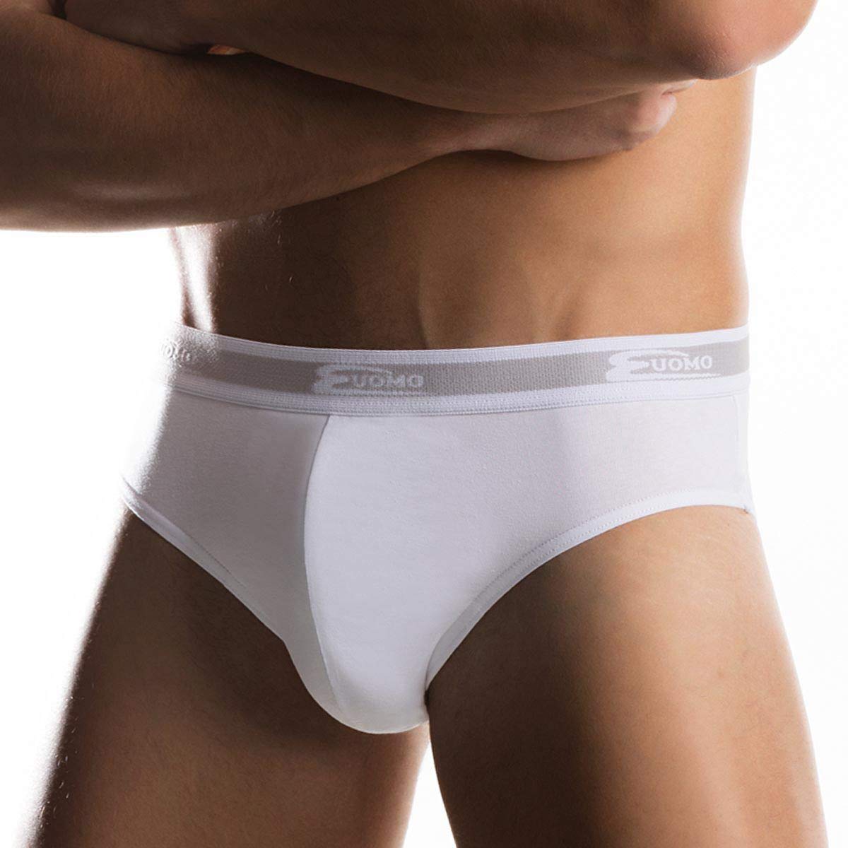 Cotonella 18 Pezzi Slip Uomo L'Altra 2383 con Elastico Esterno