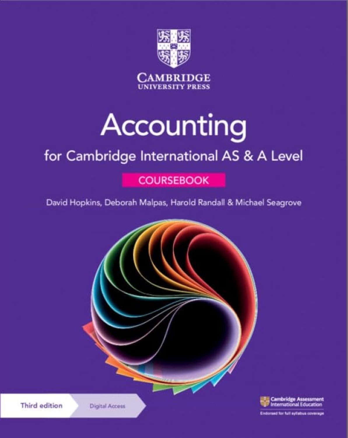 Cambridge International AS and A Level Accounting Coursebook Paperback – Big Book, 14 September 2017