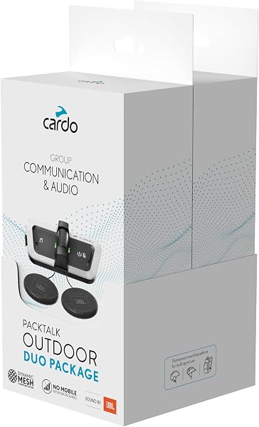 Cardo PACKTALK OUTDOOR DUO PACK WHITE - 2