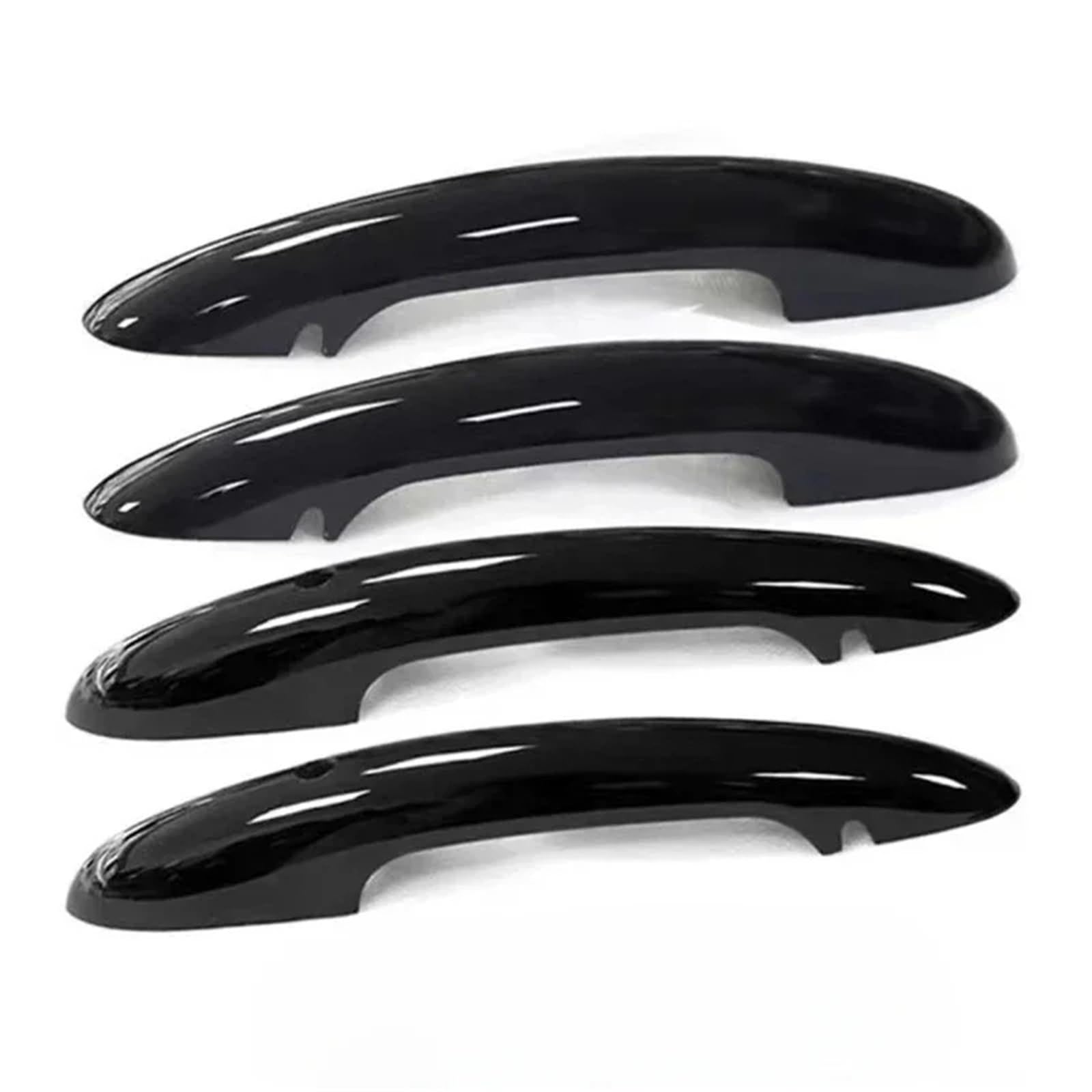 CFAYRLMS Door Pull Cover Compatible with BMW for Mini for F54 for Clubman 2016-2019 4pcs Door Handle Cover Gloss Auto Exterior Parts Black Trim