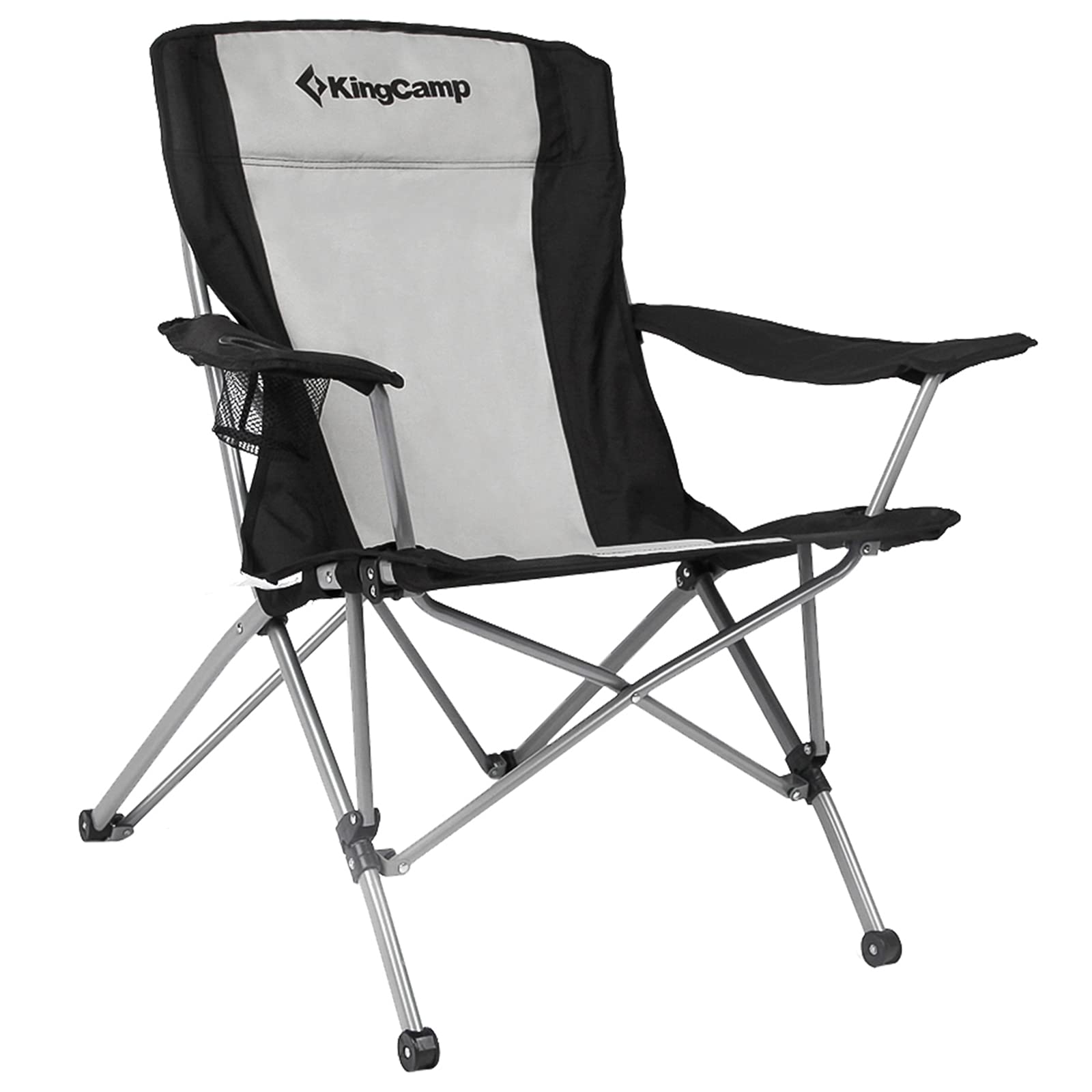 KingCamp KC3849_Black/MediumGrey Camping Chair, One Size