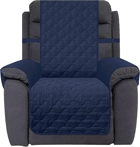 CHHKON Funda impermeable antideslizante para sillón reclinable que se mantiene en su lugar, protector de muebles, funda de sofá ideal para mascotas