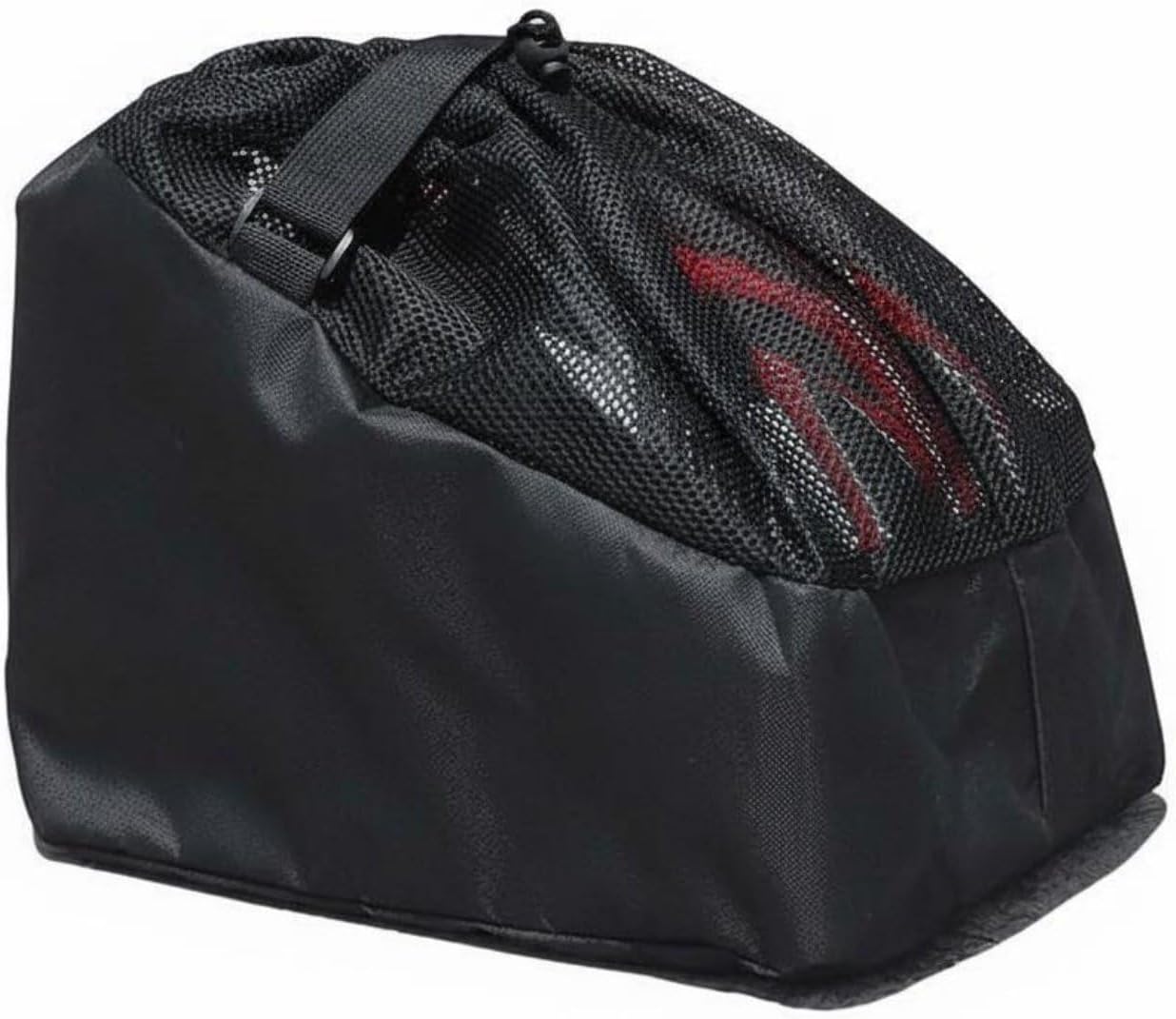 SM SunniMix Ski Boot Organizer Storage Bag Ice Skate Roller Boot Carrier Waterproof Construction Mesh Ventilation Shoulder Strap Drawstring Closure Suitable for Outdoor Activities Winter, Black