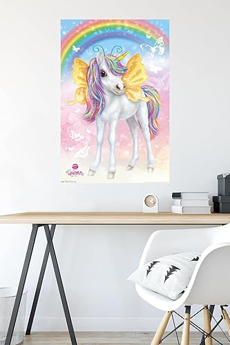 Miniatura 4 de Trends International Animal Club - Póster de pared de unicornio, 22.375 x 34 pulgadas, versión premium sin marco
