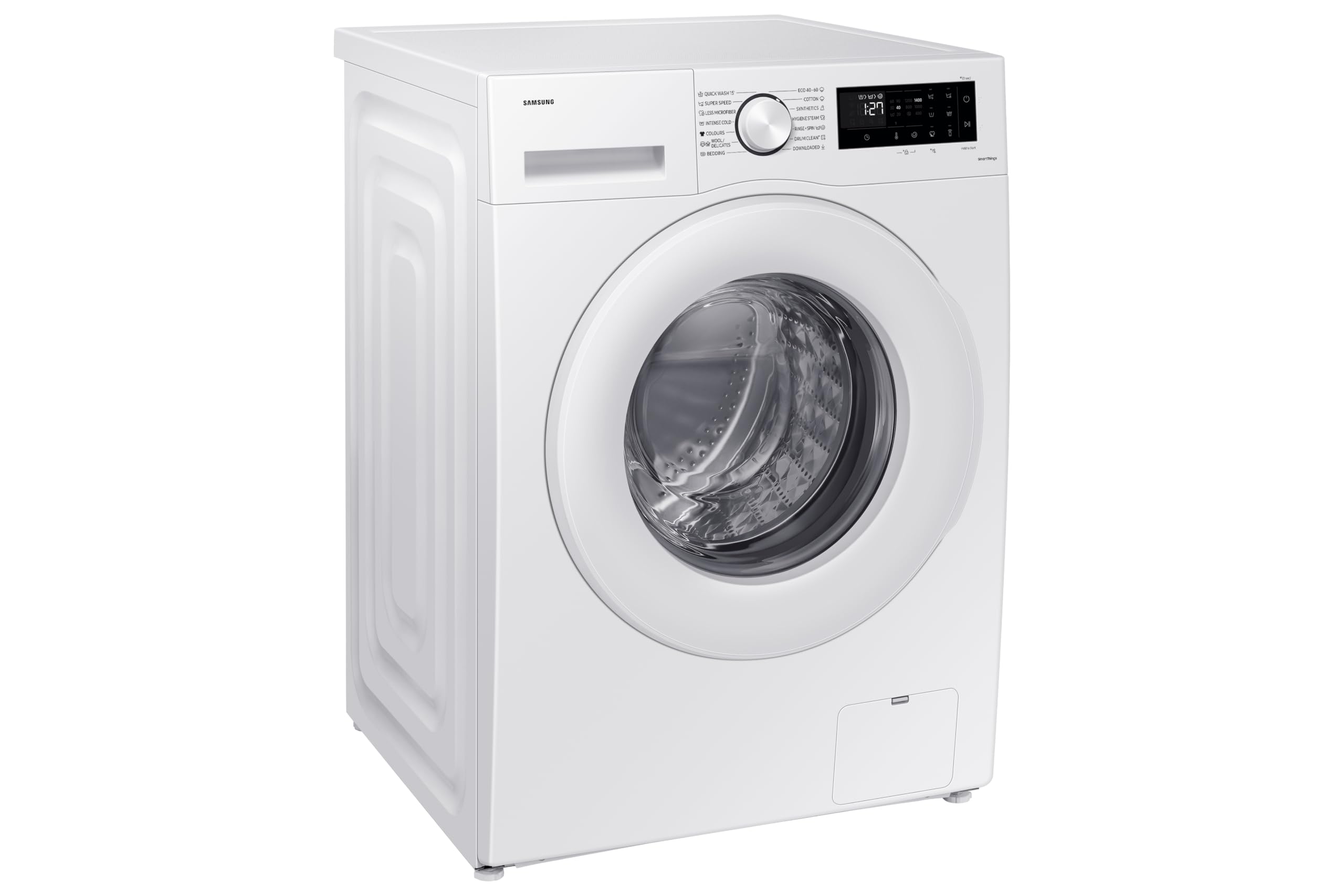 Samsung Lavadora Carga Frontal 11Kg Clase A-10% WW11DG5B25TEEC | Ahorra hasta un 70% de energía gracias a la IA, Tecnología AI EcoBubble, Programa Super Speed 39, Programa de Vapor