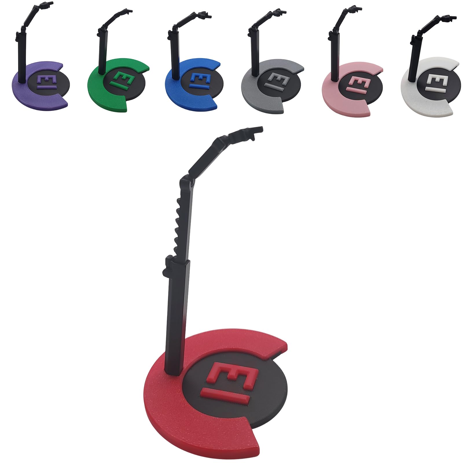 Display Stand for T13 Action Figure - 3D Printed Holder base for Dummy 13, Height Adjustable, Multi Angles, Accessories for T13 Easy 13 Action figure,