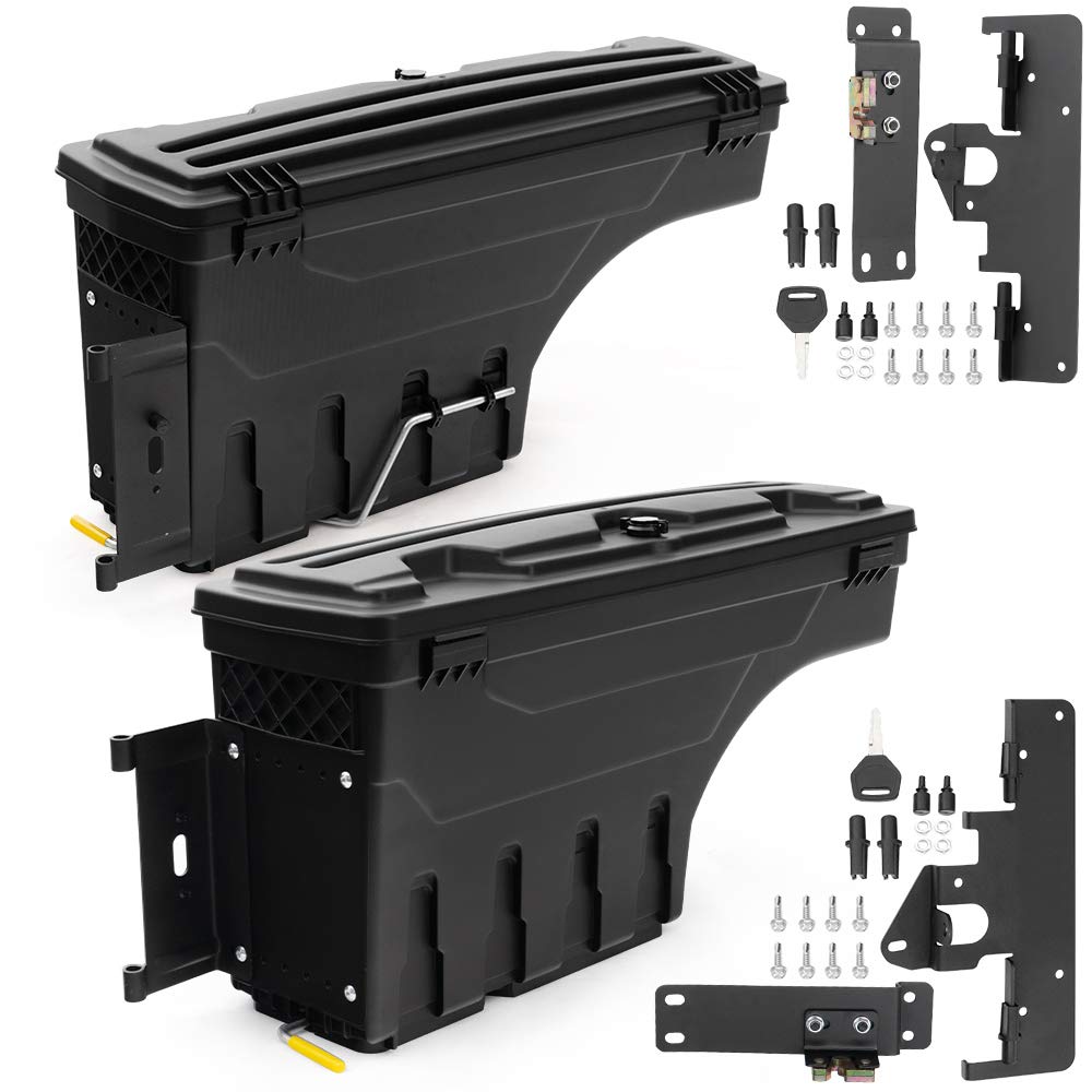 GRAND ORANGE Truck Bed Storage Box Pair