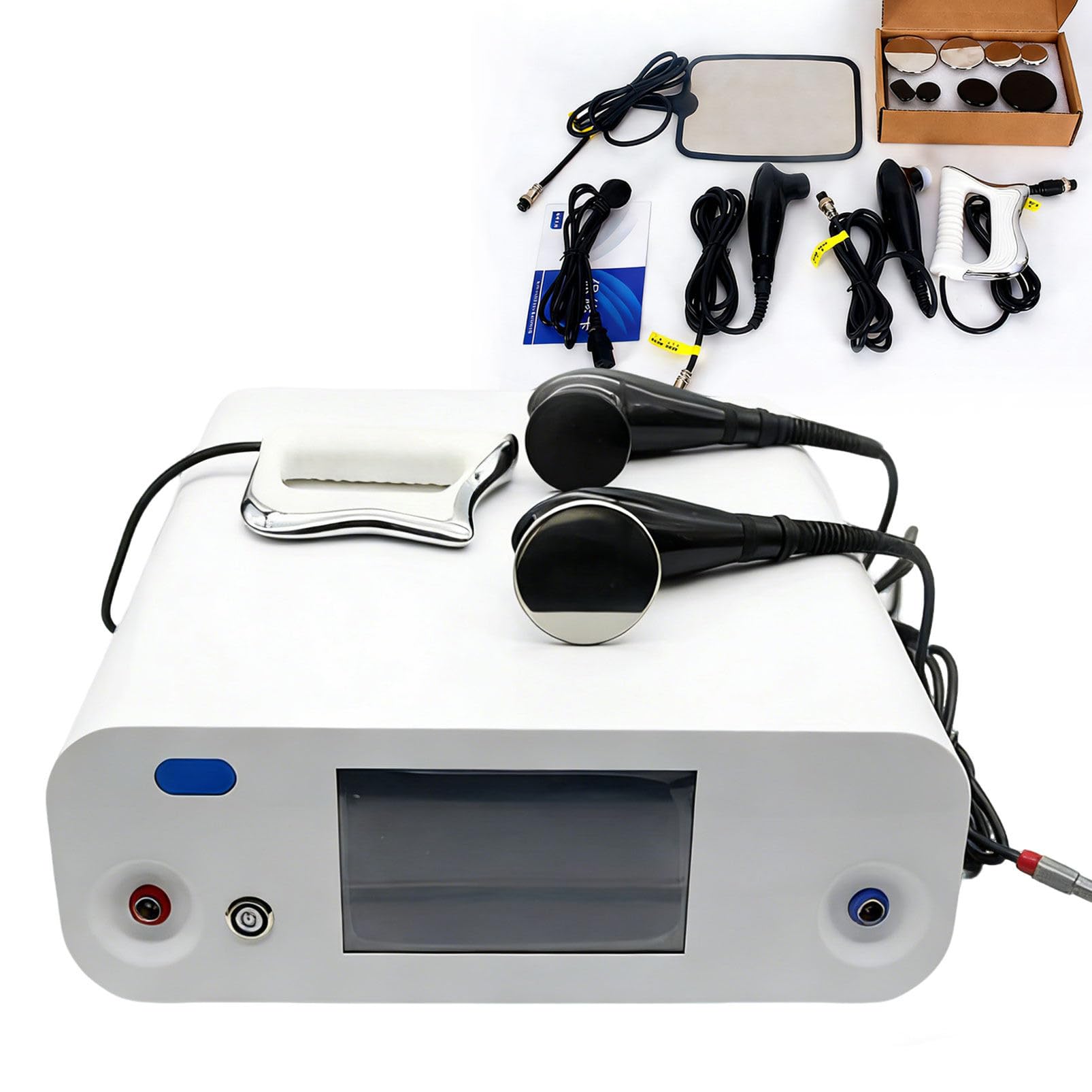 Terapia Tecar Portatile a 448 KHz,Terapia Tecar RES/cap 448K,apparecchiatura estetica per la Perdita di Peso utilizzata per Il rassodamento della Pelle nei Centri estetici