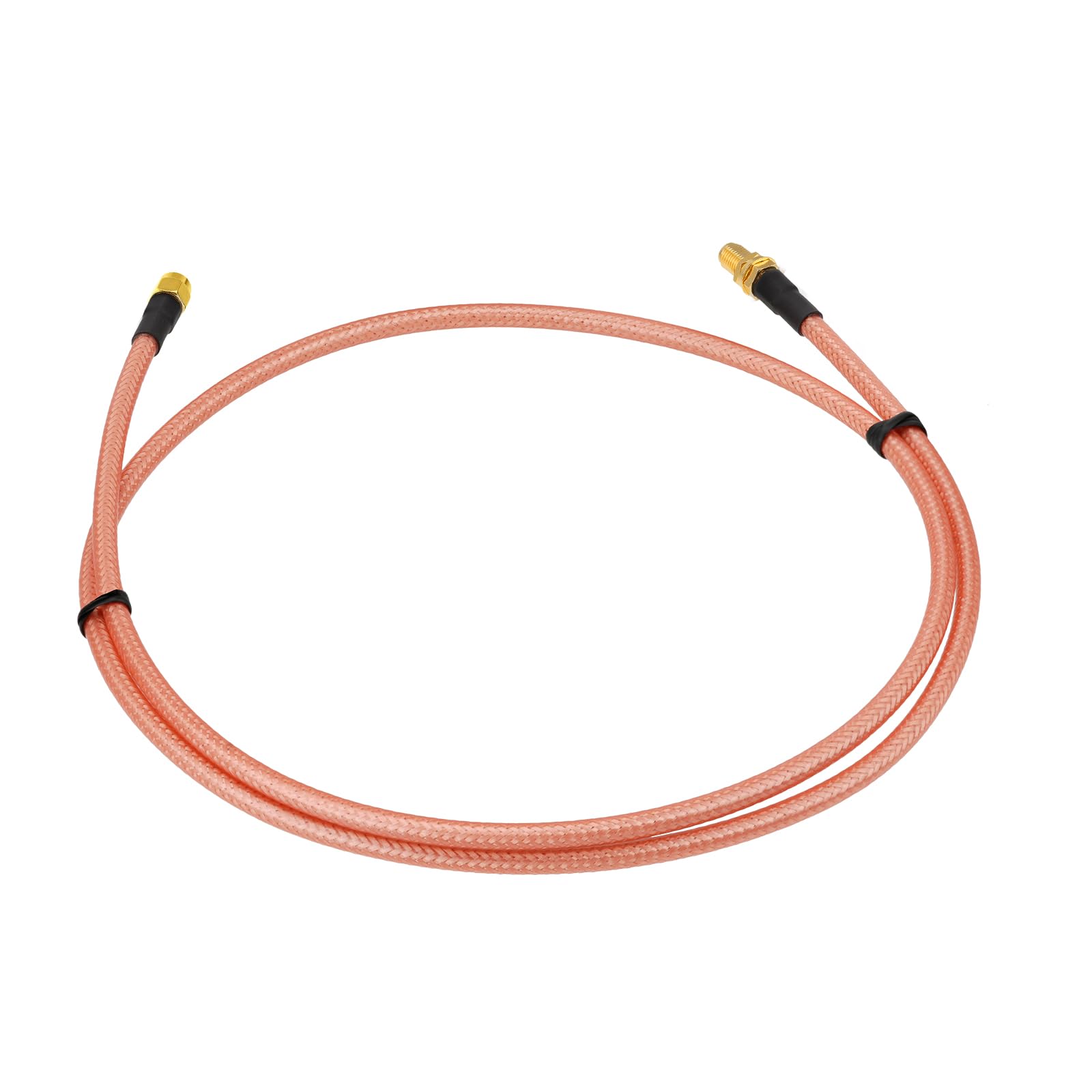 Bingfu Cavo coassiale da 1 m RP-SMA femmina a RP-SMA maschio RG400 cavo coassiale per router WiFi Telecamera IP di sicurezza Mini PCI Express PCIE Adattatore per scheda di rete wireless