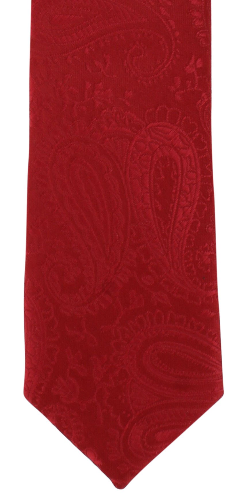 Krawatte und Einstecktuch für Jungen, Paisley-Muster