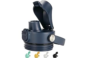 Auto Spout Lid for YETI Rambler Bottles: The Perfect Replacement Screw-On Lid...