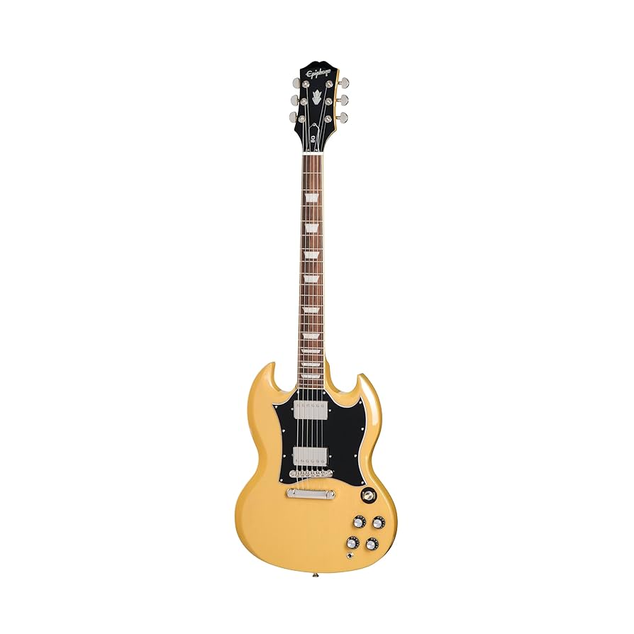 Amazon.com: Epiphone IG SG Standard, TV Yellow with Bag