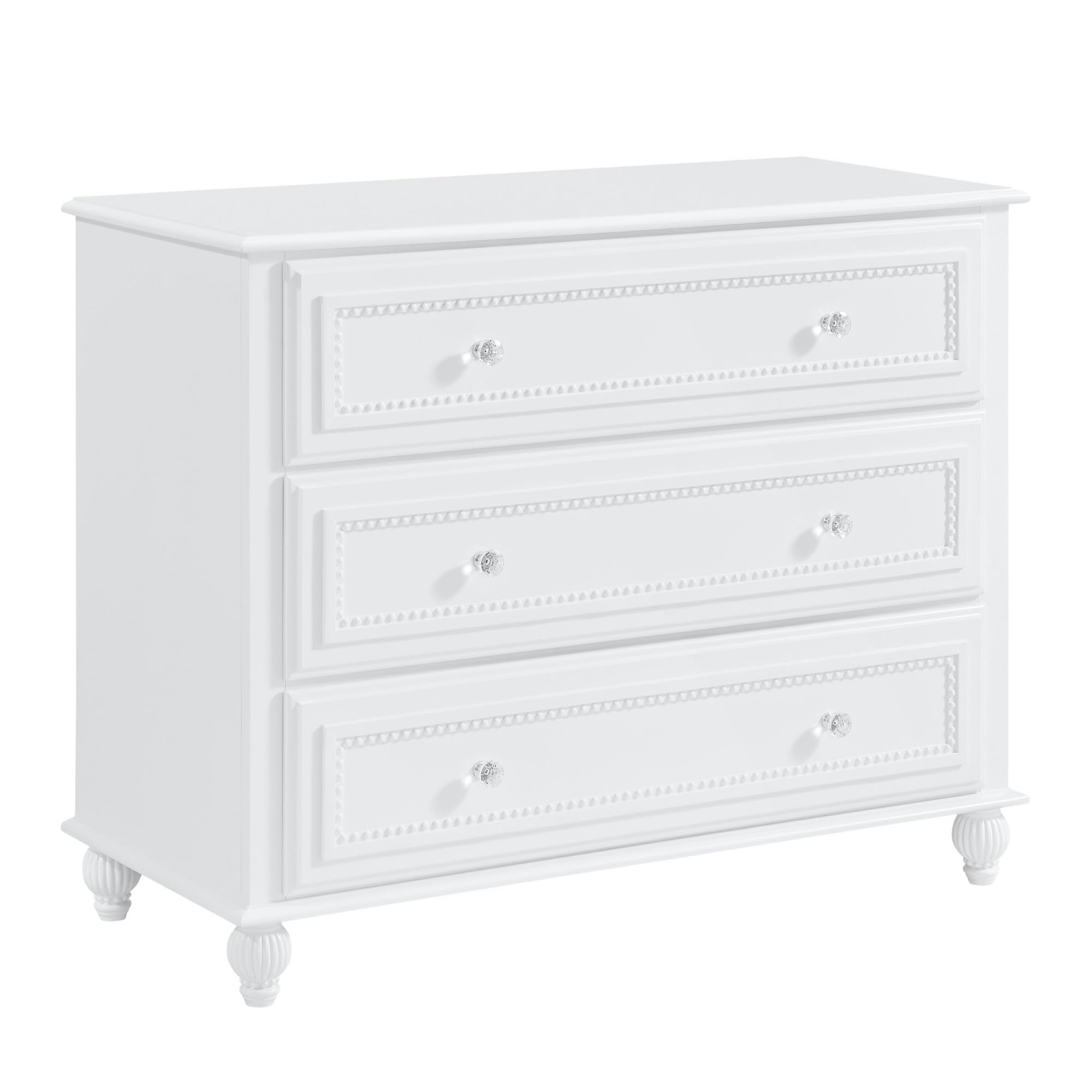 Oxford Baby Briella 3-Drawer Dresser, White