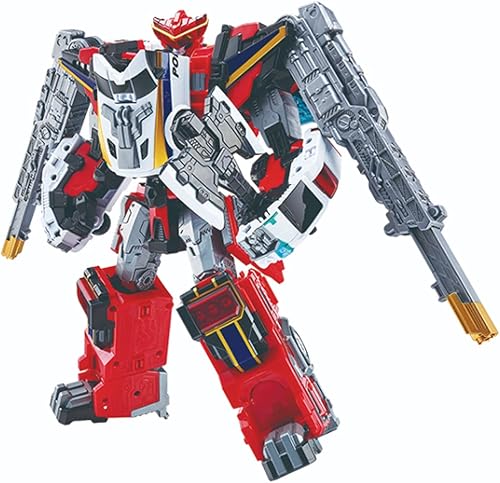 Tobot V Gigant V Transforming Robot to Car 3 Stage Transformation Figura de acción