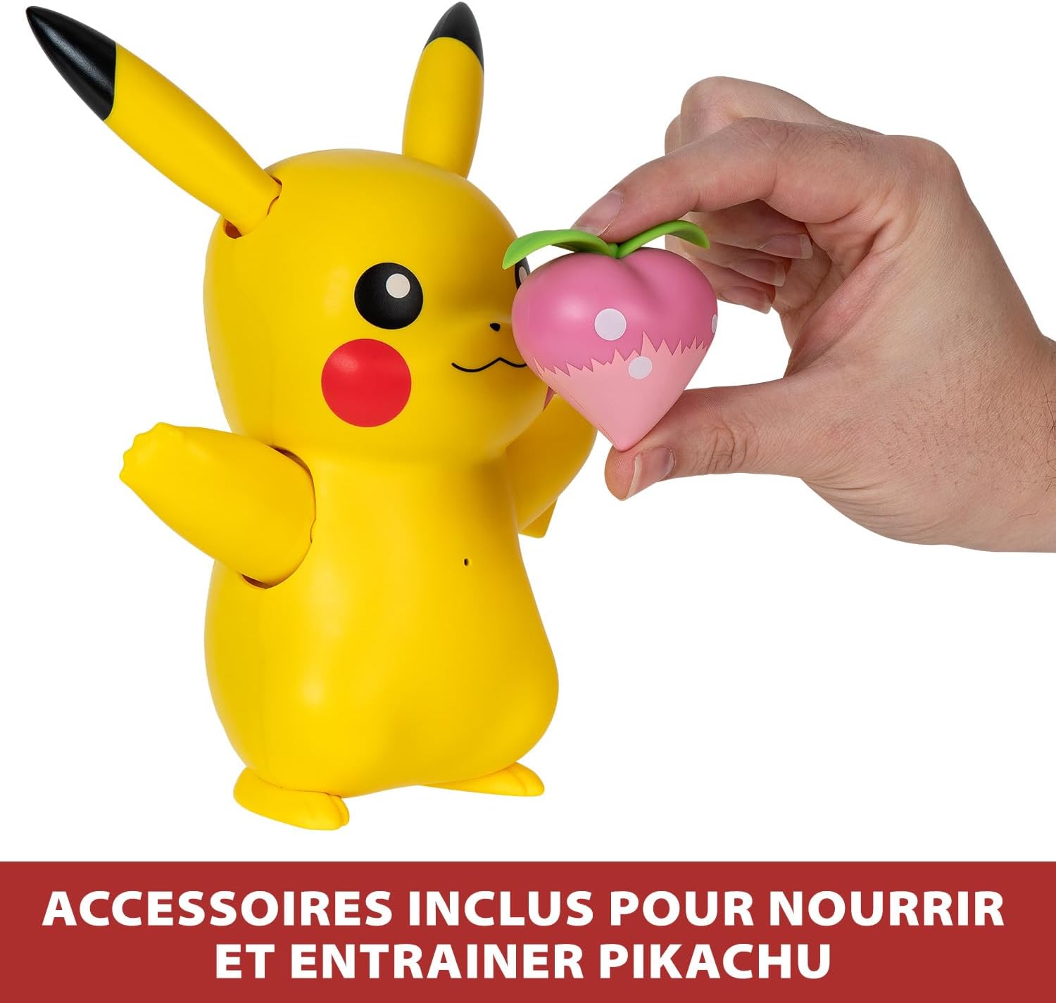 BANDAI JW3330 POK Pikachu Interactive and Accessories, Multicolored