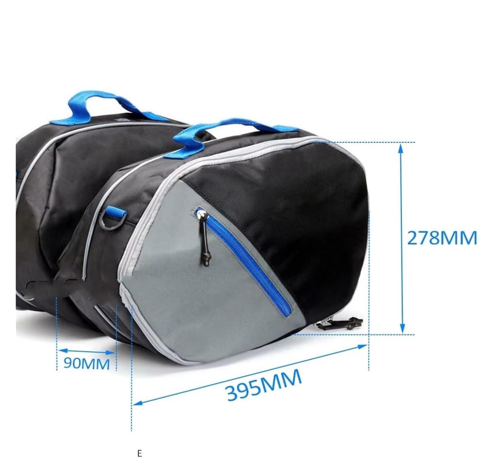 Moto Paraurti Borsa per Tracer 7 per per 700 per GT 2020 Moto Bagagli Sella Borsa Laterale Fodera