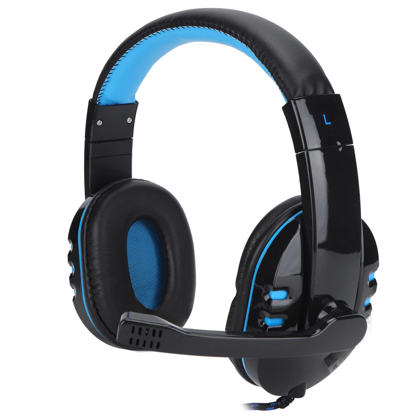 Casque de jeu filaire avec micro réglable, haute qualité sonore, HiFi, stéréo, suppression du bruit, cache-oreilles confortables, prise jack 3,5 mm, pour téléphones portables PUBG PC