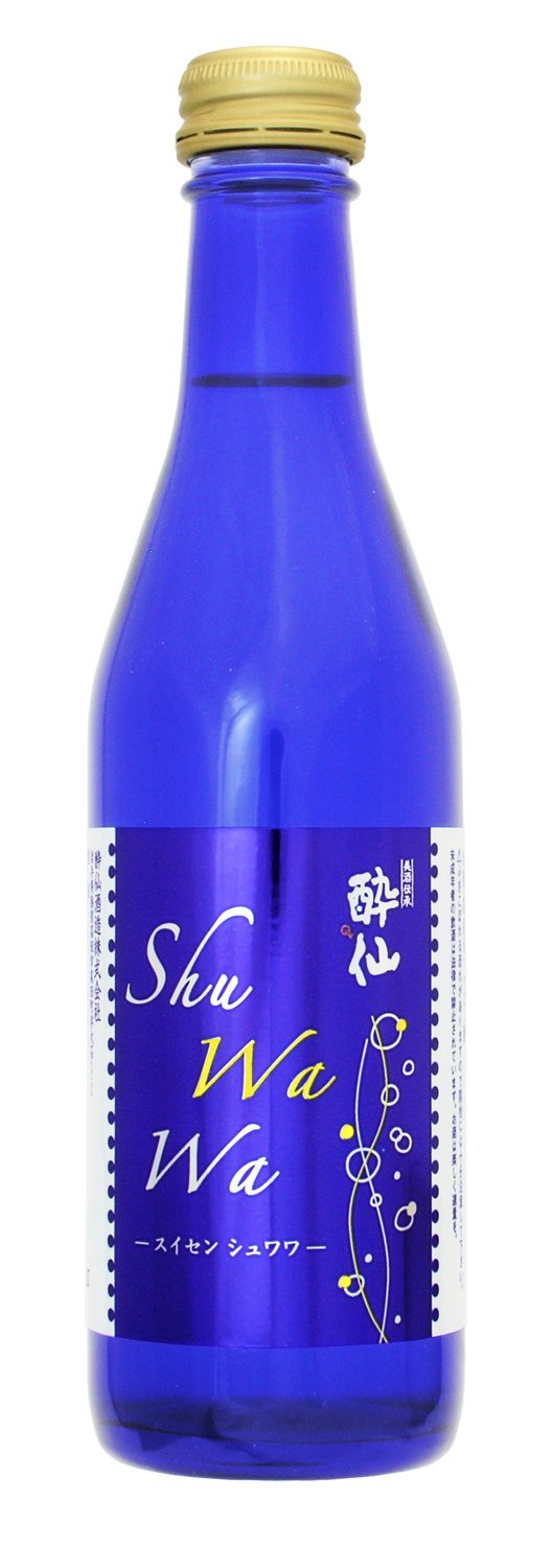Amazon.co.jp: 酔仙 微発泡清酒 Shu Wa Wa [ 日本酒 岩手県 250ml