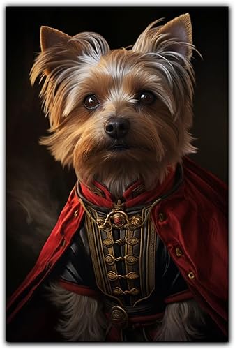 Miniatura 463 de Thuan Chow Chow Retrato de mascota con disfraz real de perro en un disfraz retrato de perro con vestimenta Retrato medieval de mascota retrato