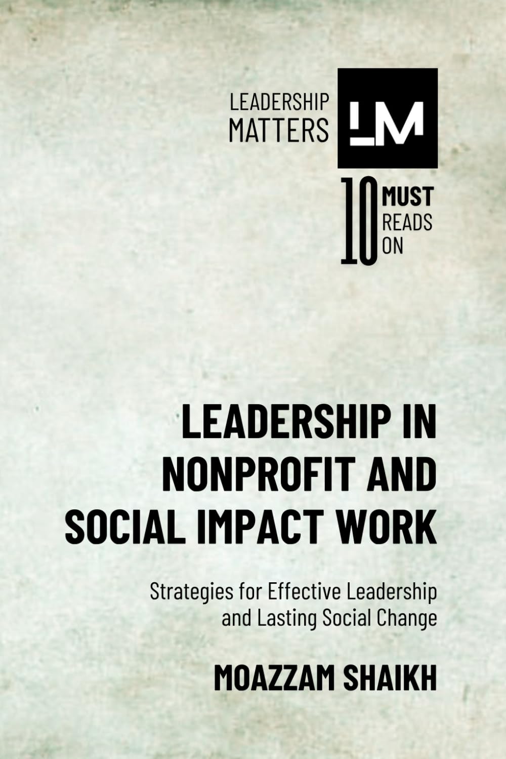 Leadership in Nonprofit and Social Impact Work: Strategies for Effective Leadership and Lasting Social Change
