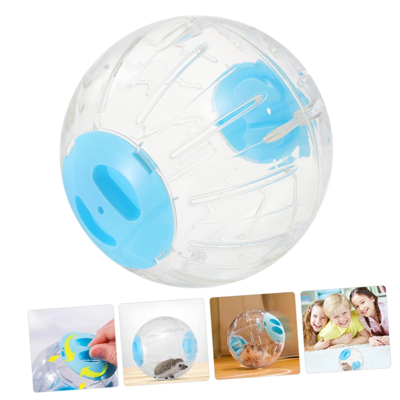 YARNOW Large Plastic Exercise Ball for Hamsters Dwarf Hamster Running Ball Design Easy Installation