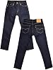 Levis 511 Mens Zip Fly Slim Fit Jeans, Rinse Indigo Skinny Denim Pants 511-1042, indigo blue, blue, navy blue