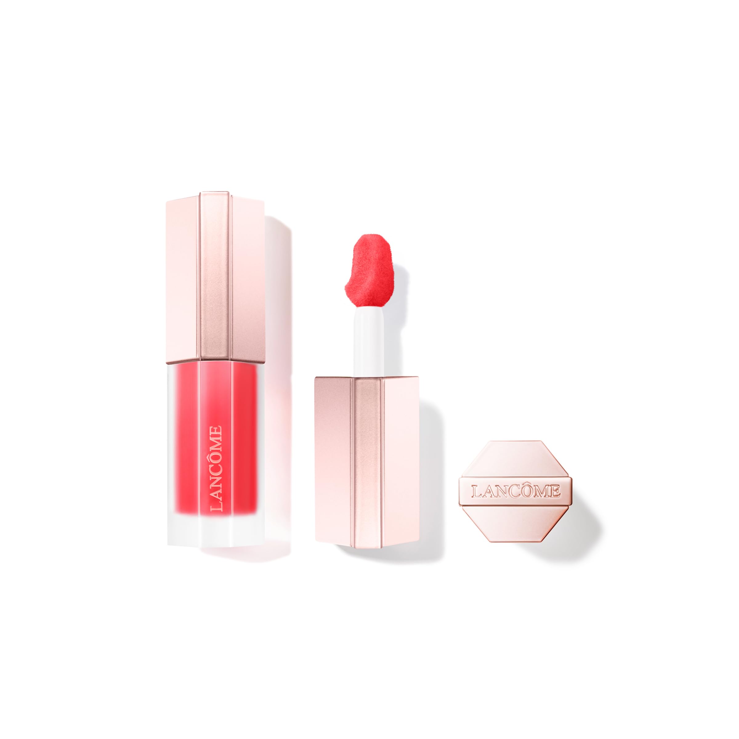 Lancôme, Lip Idôle CuddleBlur™ Matte Velvet Lip Cream, 24 Loungy Red