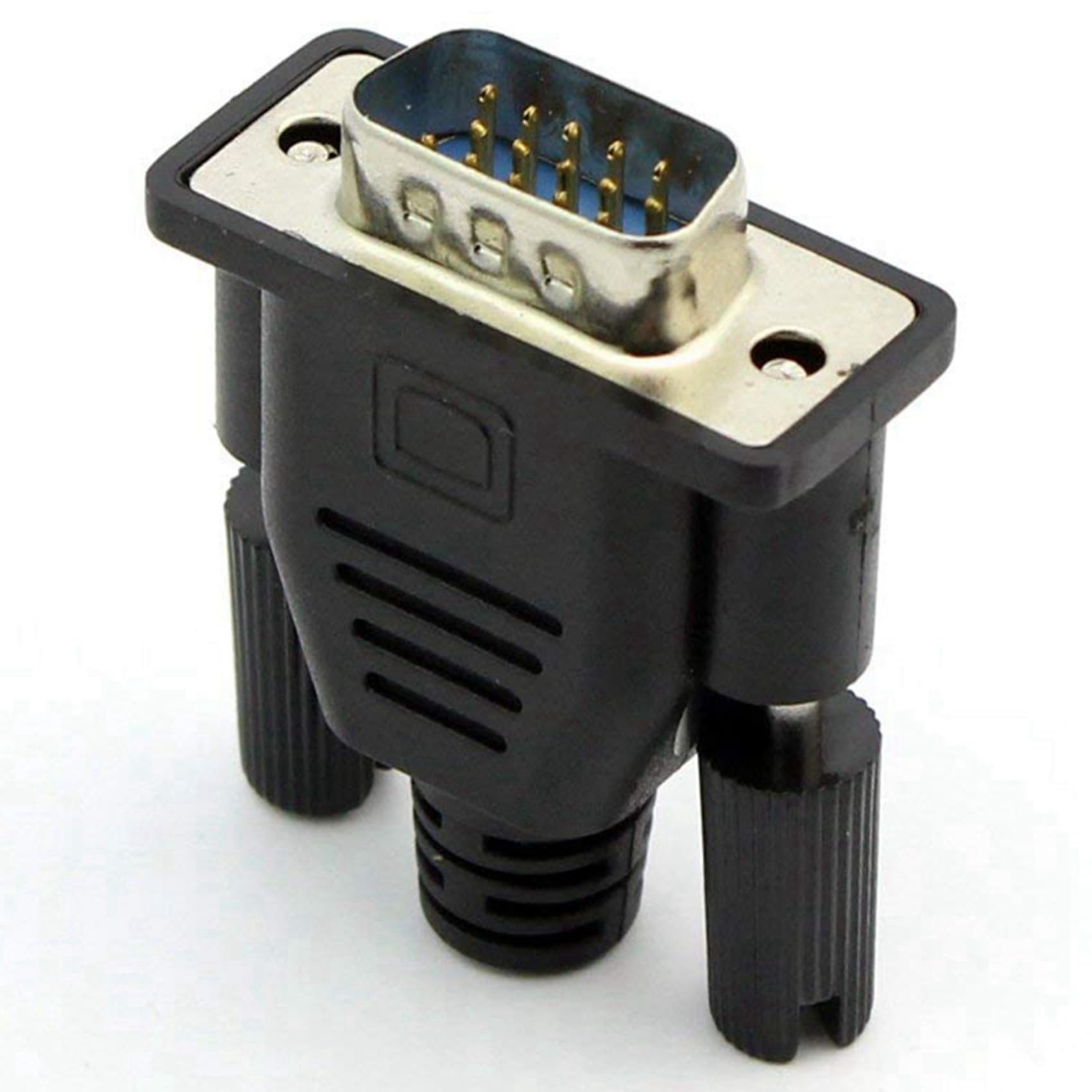 20X Vga Virtuel Adaptateur D'Affichage Mâle Prise Factice Edid sans Tête Émulateur Fantôme Plaque de Verrouillage