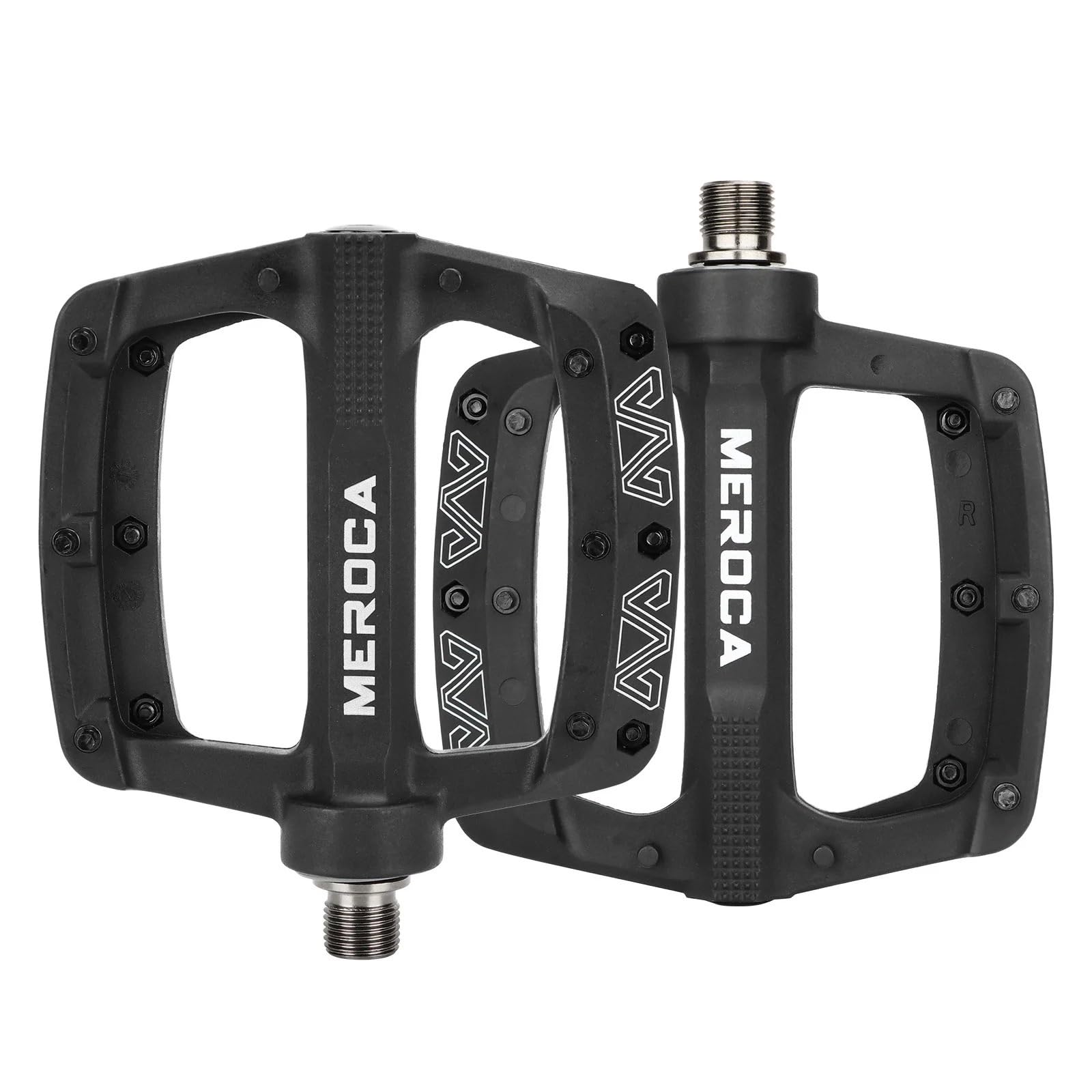 JIASHUNHE Bike Pedals Mountain Bike Nylon Pedal Widen Non-slip Bearing Bicycle MTB Cycling Accessories Universal