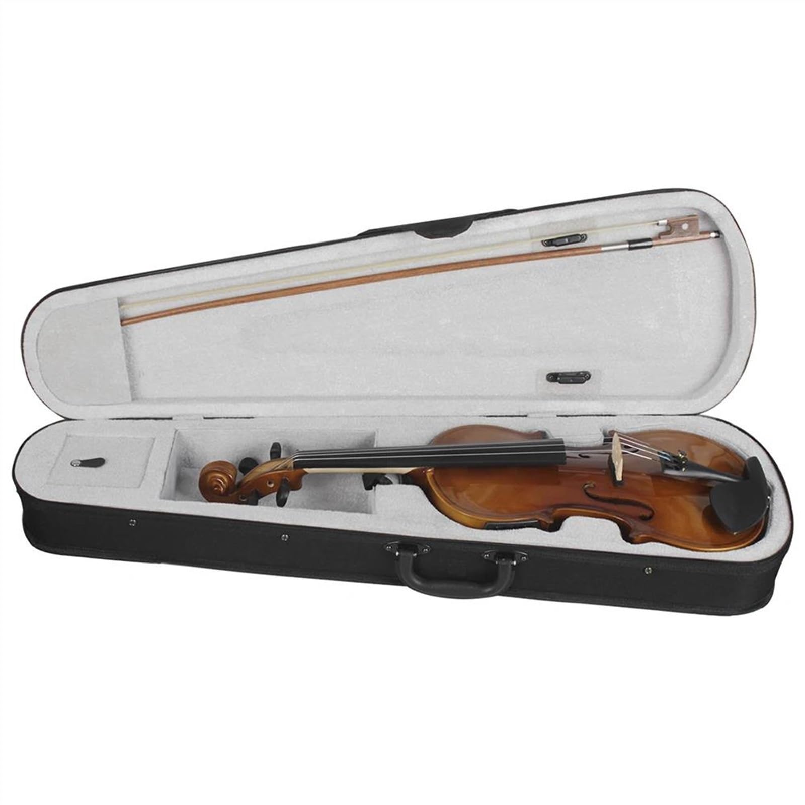 Geigeninstrument 4/4 Elektrische Akustische Violine Professionelle String Instrument Massivholz Geige Mit Fall Bogen Musical Instrument Zubehör