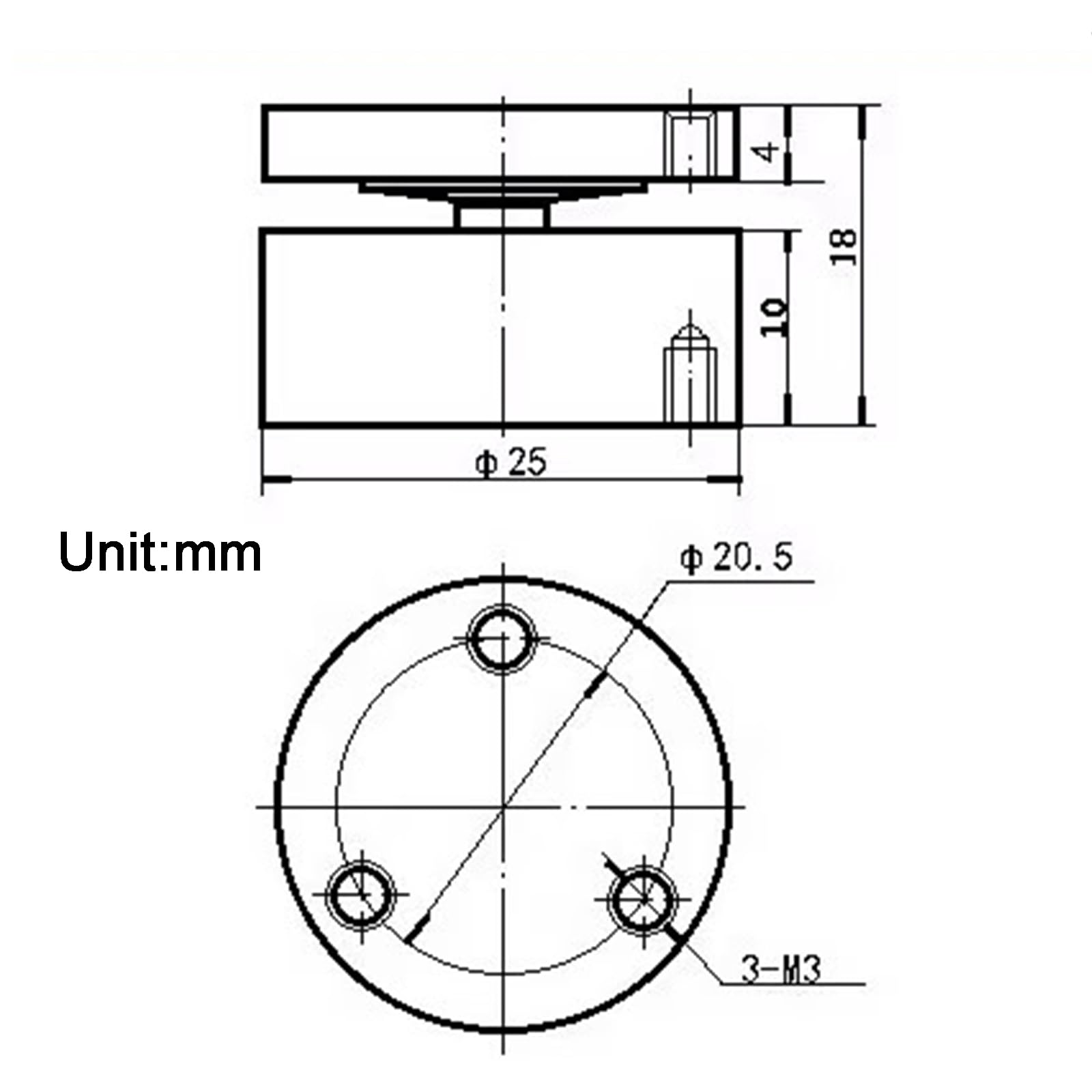 Cyfrowy miernik siły, dynamometr push-pull z czujnikiem zewnętrznym, tryb czasu rzeczywistego/szczytowego, wyjście danych, 3 jednostki (Kgf/Lbf/N) do testów siłowych/testów niszczących