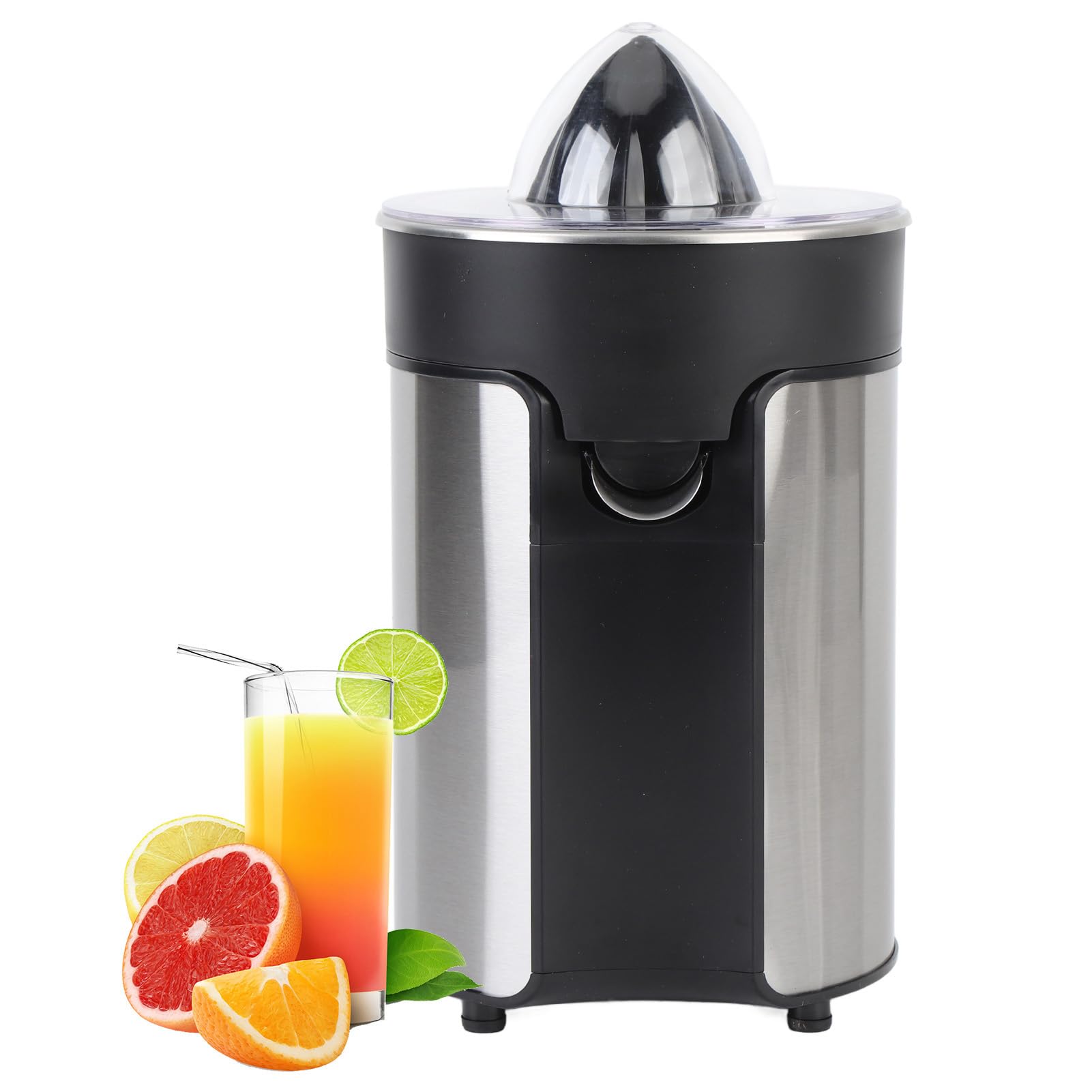 Exprimidor de Cítricos Recargables Eléctricos, 100W de Potencia de 300 Ml de Capacidad Automática de Naranja Limón Exprimidor Compacto Portátil Compacto Cítrico Eléctrico