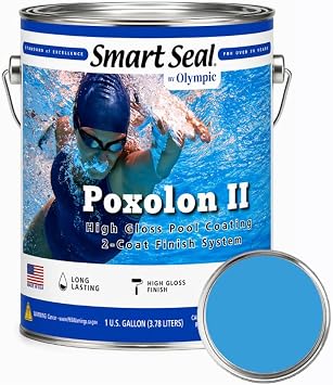 Kelley Technical Coatings Olympic Poxolon 2 - Bikini Blue - two-part epoxy