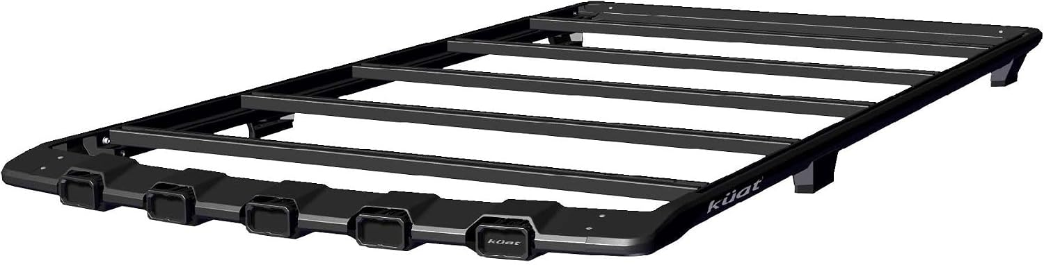 KUAT DEK Direct-Mount Rooftop Platform Rack with Integrated Diode Dynamics Light Bar