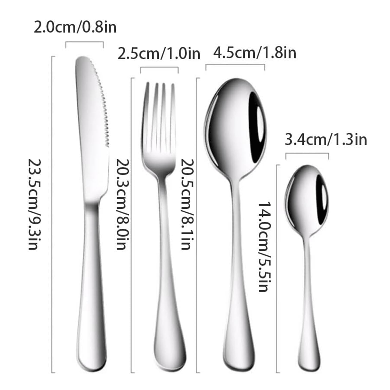 Amazon｜カトラリーセット 銀食器セット 2/3/4 個ナイフフォーク
