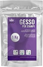 Plaster for White Ceramic Powder Moulds – Ceramic Plaster Powder for High Quality Silicone Moulds – Ideal for DIY and Creative Projects – Pack of 1 kg