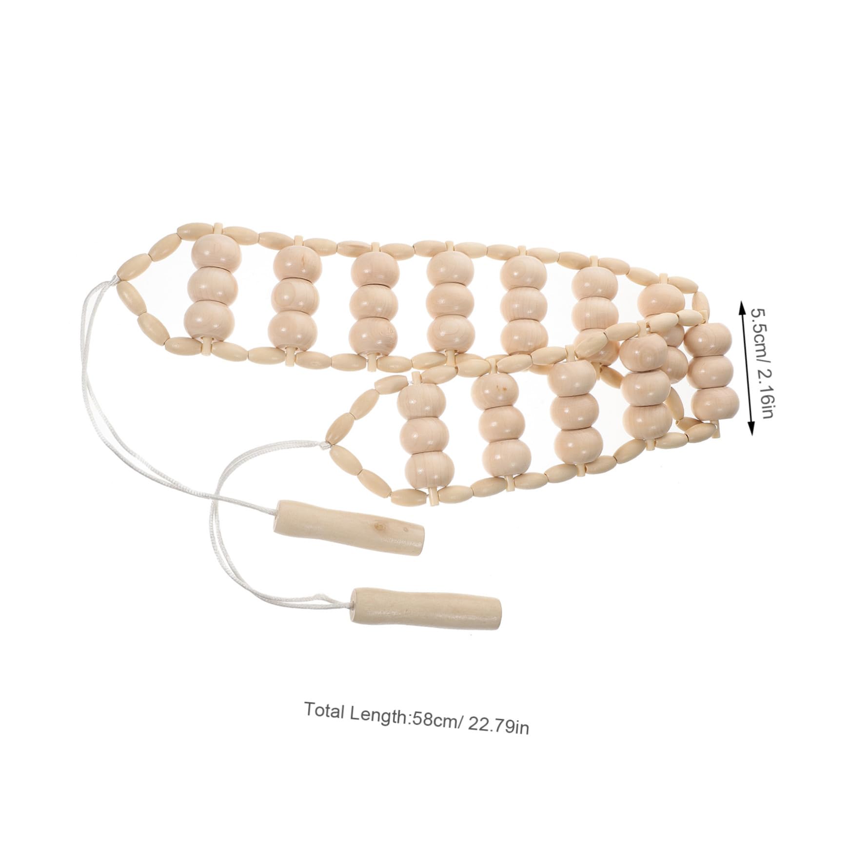 Herramientas de Masaje de Madera 6 Piezas para Modelar el Cuerpo Rodillo y Tazas de Masaje Terapéutico Kit Portátil para Aliviar Fatiga y Promover Circulación