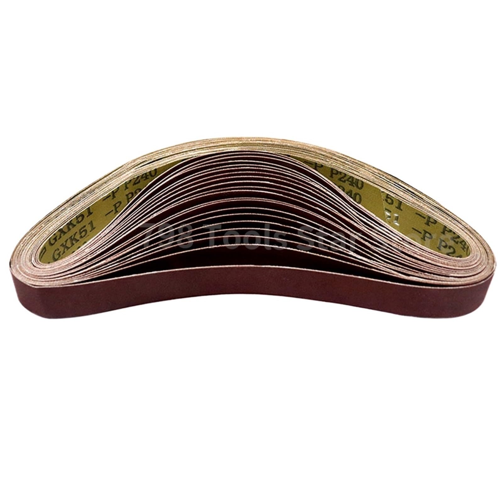 dfEDRd Aluminum Oxide Sanding Belts, 20 pcs 25x762mm P40-P1000 Grit(20PCS 150 Grit)