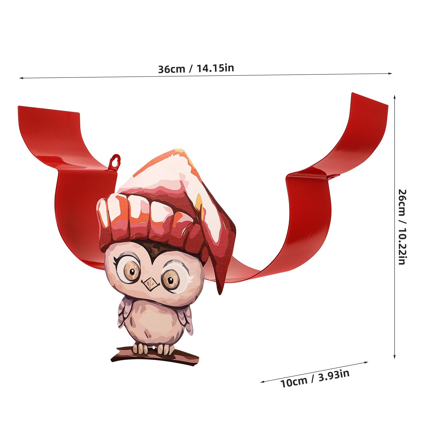 Eisen Eulen Rot Toilettenpapierhalter aus Badezimmer und Küche