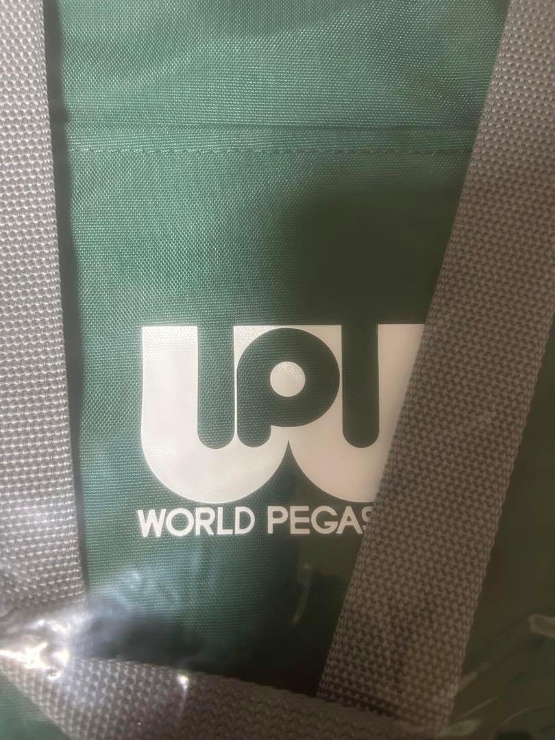 旧　ワッペ　緑 旧ワッペ 緑 グリーン ワールドペガサス スクールバッグ スクバ ワッペ