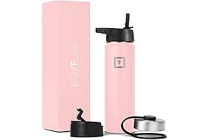 Rose Gold IronFlask Water Bottle