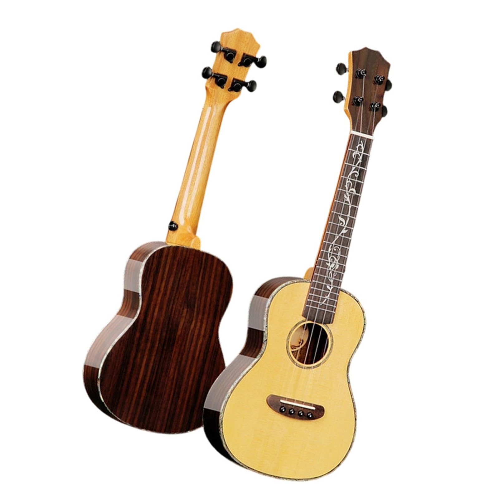 Professionelle Ukulele 23 Zoll Ukulele Aus Akazienholz Mit Massiver Decke Für Erwachsene Anfänger Und Professionelle Spieler