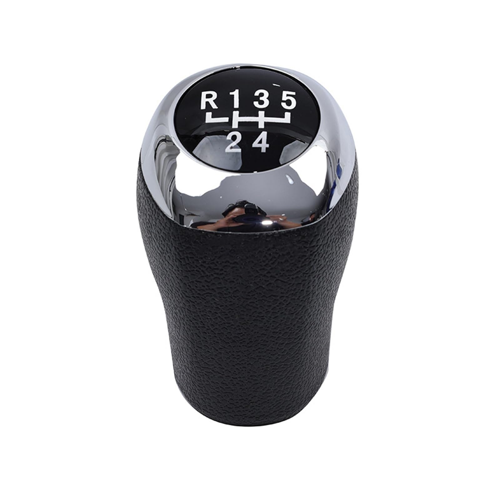 Linqianbhd One Color Gear Lever Shift Knob For Hyundai For Reina For Elantra Car Gear Head Gear Lever Ball Head Gear Head Handball 5/6 Speed(Bright Lid 5-Speed)