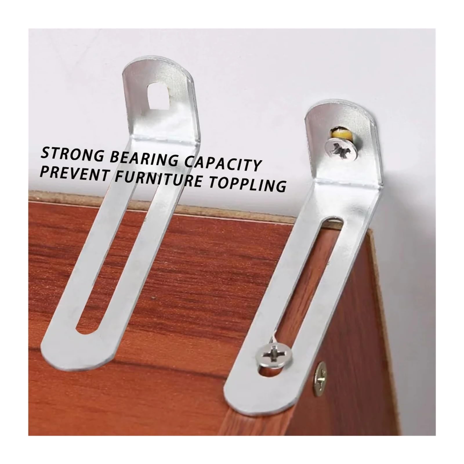Staffe angolari regolabili in acciaio inossidabile | Hardware for giunti multiuso da 10/20 pezzi for il montaggio di scaffali e tutti i mobili(Black--20pcs)